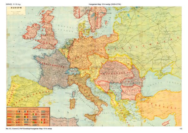 Europe map