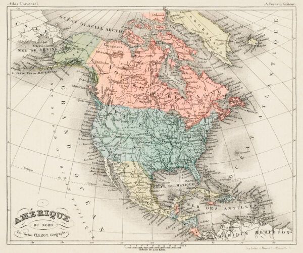 Amerique map