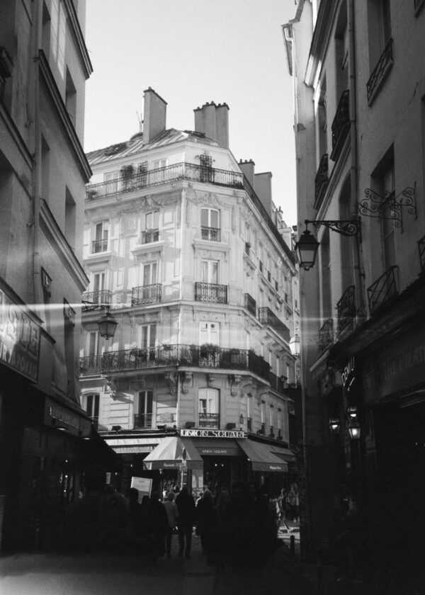 In town
