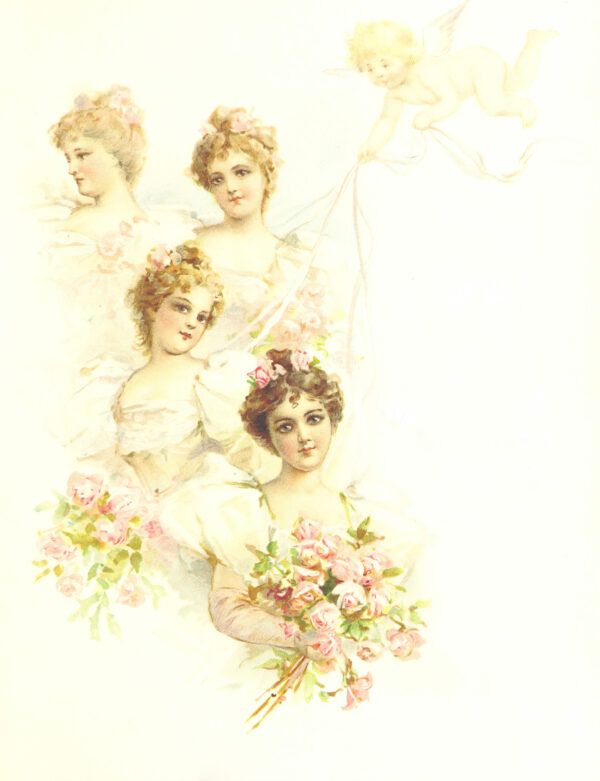 Girls and angel