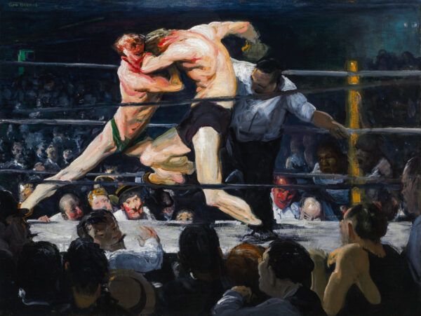 The fight
