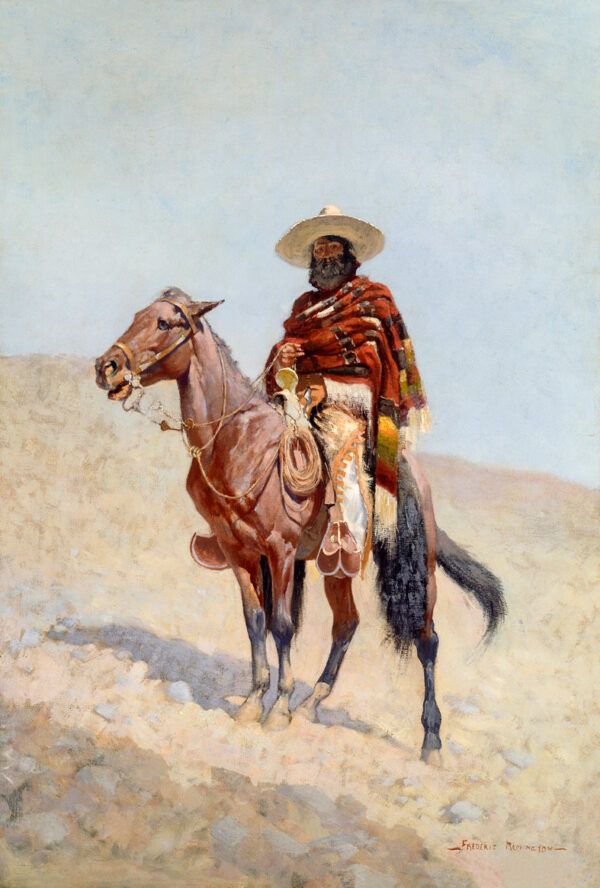 The man with horse