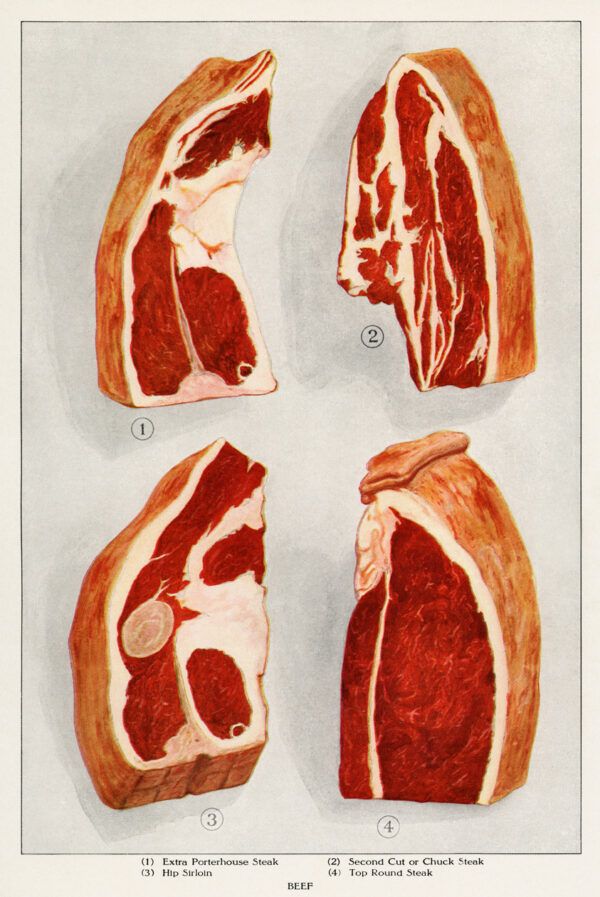 The steak