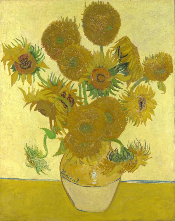 Van gogh sunflowers