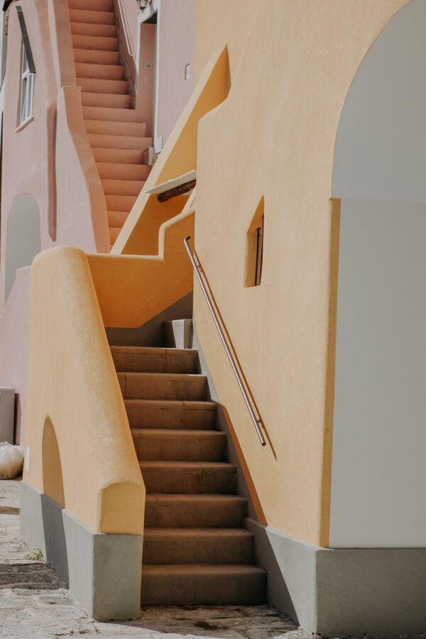 The stairs