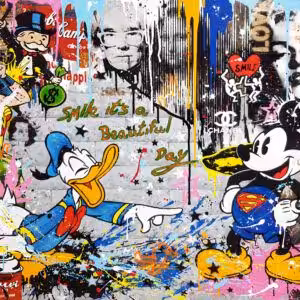 Cartoons and graffity