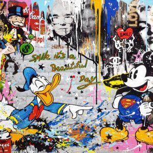 Cartoons and graffity