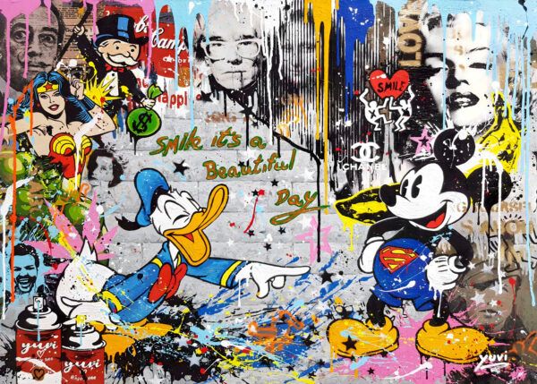 Cartoons and graffity