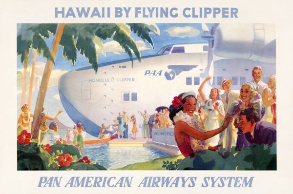 Hawaii card postal
