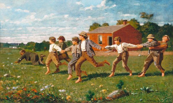 Children in farm