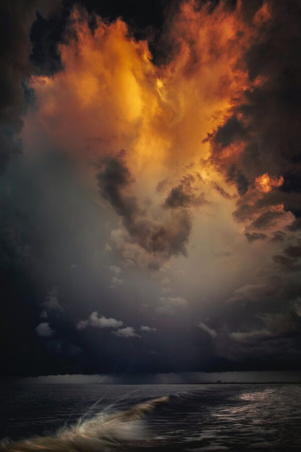 The sky