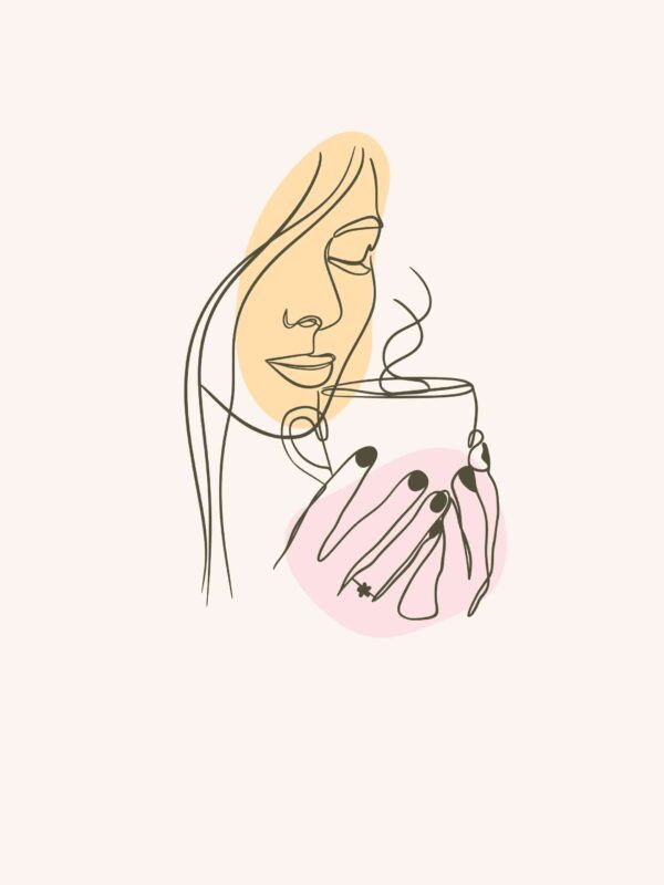 Hot coffee