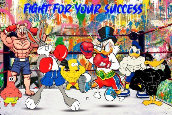 The fight