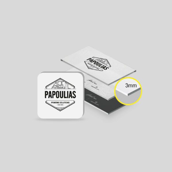 Plexiglass Card